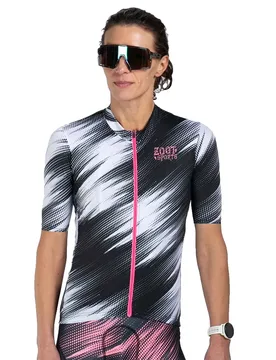 Maillot à Manches Courtes Ltd Cycle Exposed Zipper - Zoot - FashionsVida