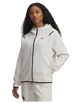 Sweat-shirt à Zip Unstoppable Fleece White / Black L - Under armour - FashionsVida