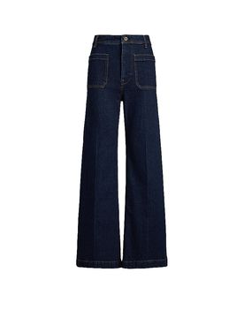 POLO Jeans Flared Fit blau 28 damen