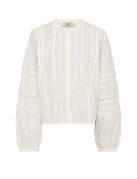 Bluse MMADILA creme L damen