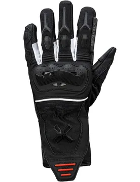 Guanti Moto Rapid-STX 1.0 Nero-Bianco Rosso taglia XL - iXS - FashionsVida