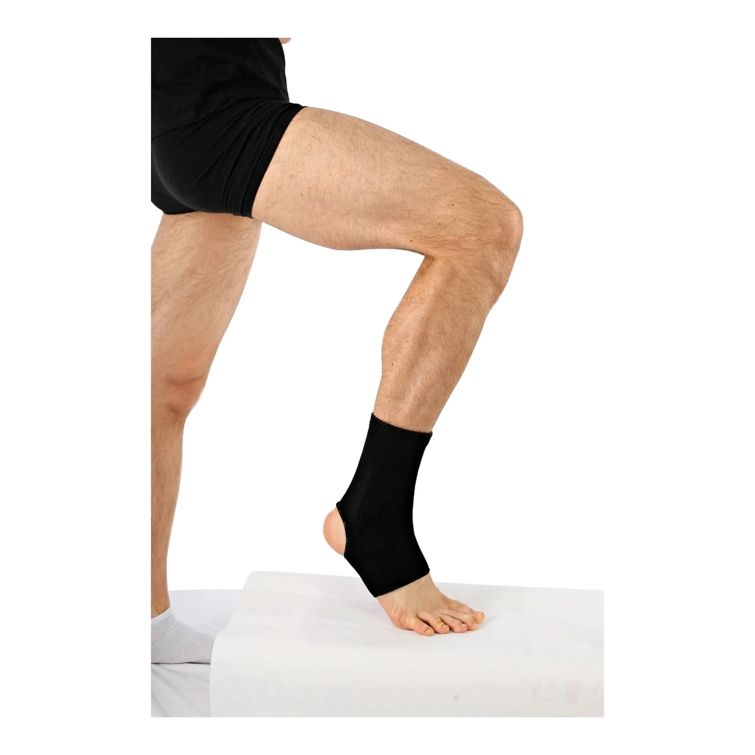 Elastische Sprunggelenkbandage schwarz M - Antar - FashionsVida