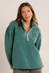 Mangerton Womens Quarter Zip Fleece - - Size: 14