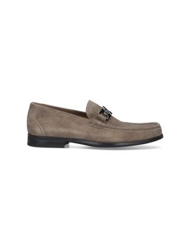 Men's Split Calf Leather Flat Shoes