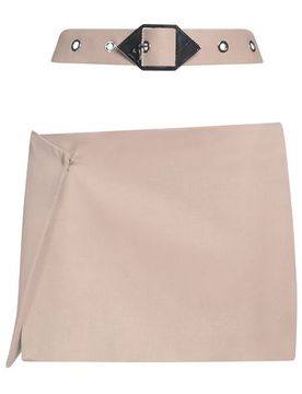 Minifalda Mujer Camel 34,36,38 Mujer