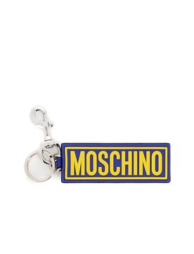 Portachiavi con logo bicolore