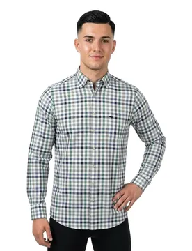 Camicia A Maniche Lunghe 118000 Grass Green S
