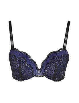 Sujetador push-up KIRA azul real-bl azul 70B