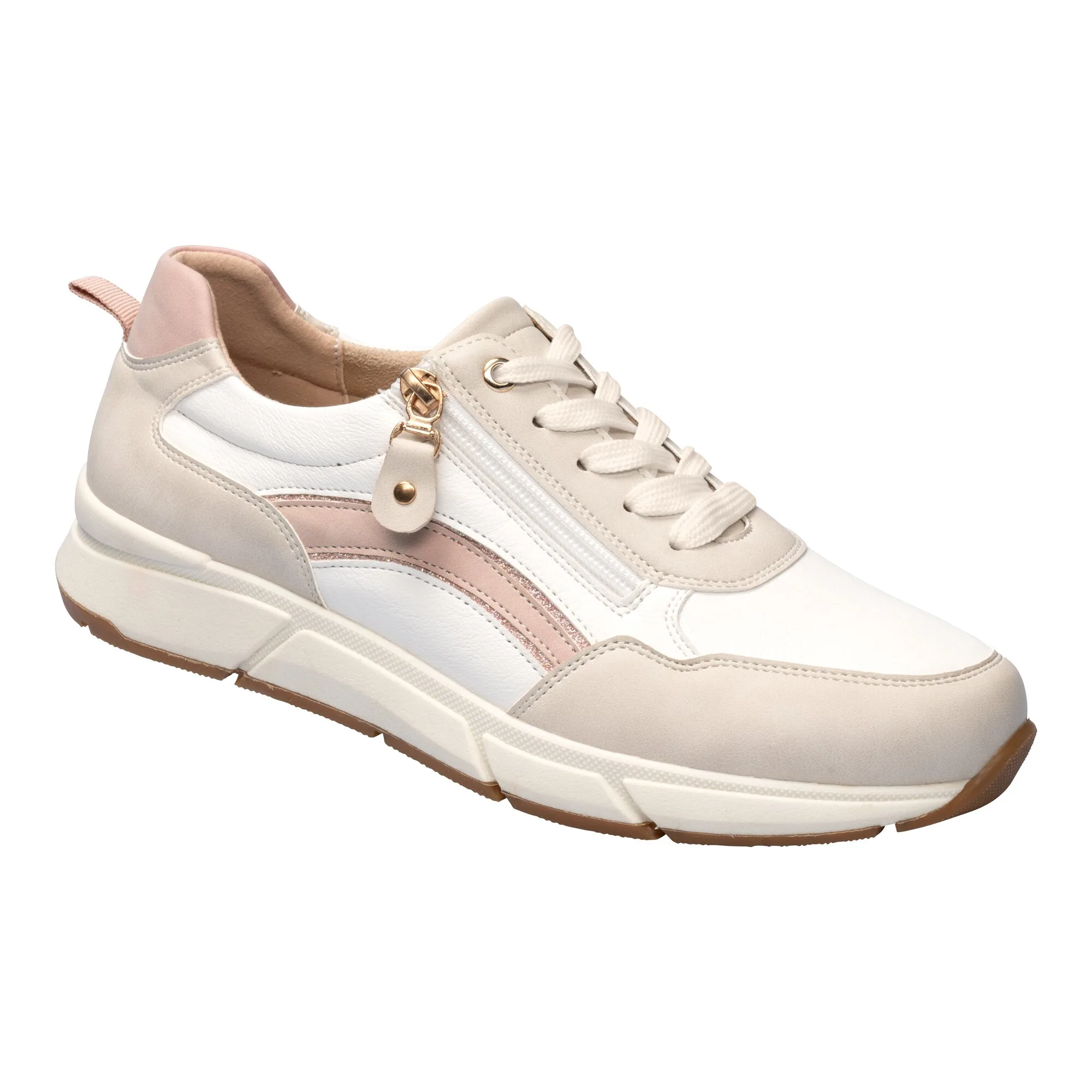 Komfort-Sneaker „Vanessa“ 40 beige - wonderwalk - FashionsVida