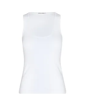 Top CLAIRE weiss L damen - ANONYM APPAREL - FashionsVida