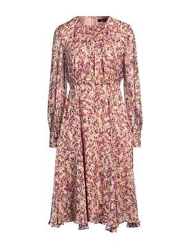 Midi-Kleid Damen Fuchsia 40 Damen