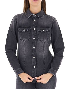 LIU JO Camicia in jeans GRIGIO 38
