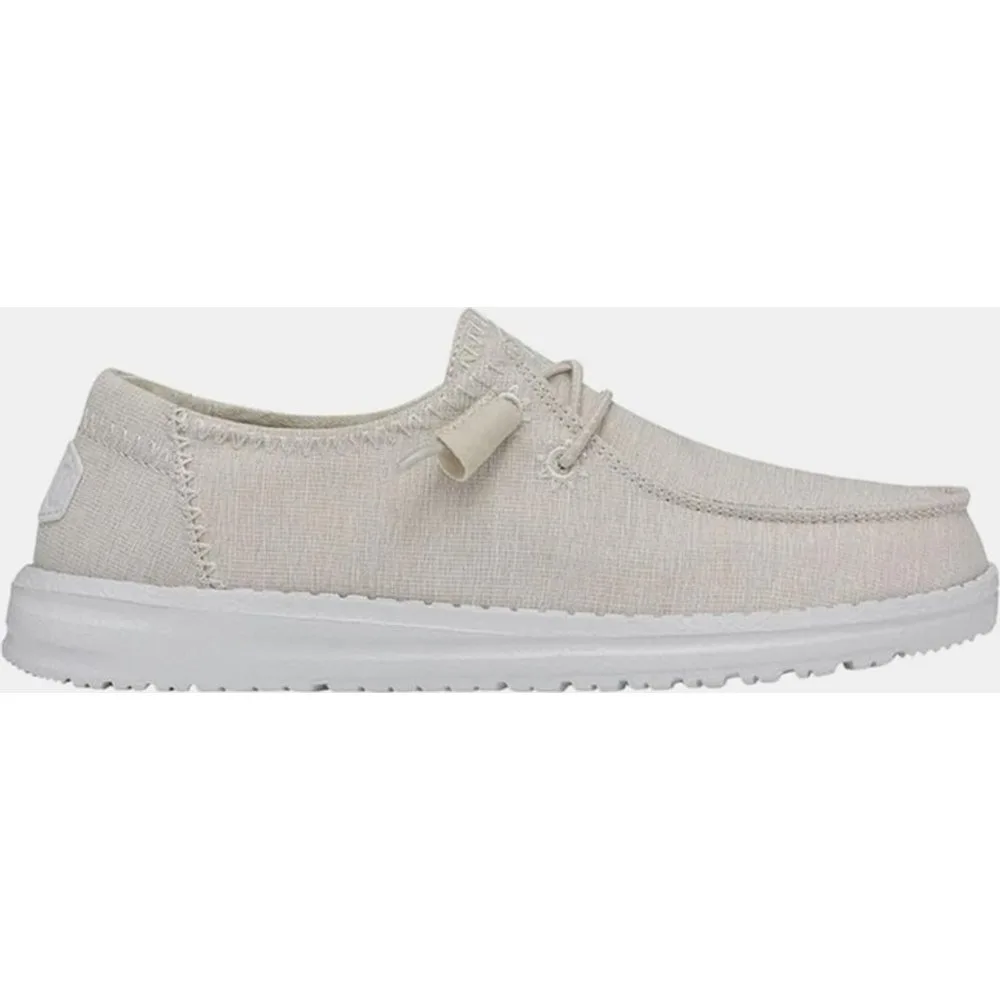 Zapatos de cordones de mujer en algodón - HeyDude - FashionsVida