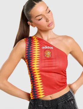 Spain Tank Top - Damen, Rot - female - Size: L - adidas Originals - FashionsVida