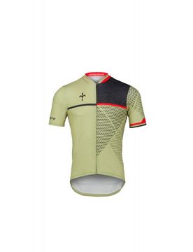 Maglia ciclismo gravel lana BRAVE sabbia