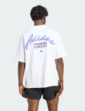 T-shirt PrimeLift Essentials Workout Graphics XL White - Adidas - FashionsVida