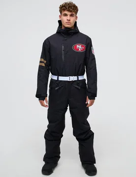 San Francisco 49ers Mens Ski Suit - Oosc - FashionsVida