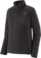 Schnell trocknendes Fleece mit Reißverschluss und Wabenprägung – Herren – M's R1 Air Zip Neck M's R1 Air Zip Neck Black