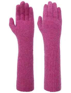 Ardina Gloves by - fuchsia - Damen - Size: One Size - Seeberger - FashionsVida