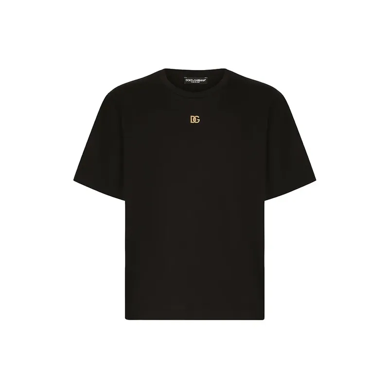 Dolce&Gabbana A Maniche Corte 76678 Black 44