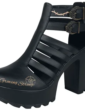 High Heel - Tyrell - Growing Strong - EU38 bis EU39 - für Damen - Größe EU39 - schwarz - Lizenzierter Fanartikel - Frauen - female - Game of Thrones - FashionsVida