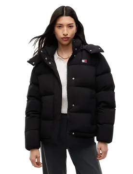 Giacca Imbottita Alaska Black 2XL - Tommy Jeans - FashionsVida