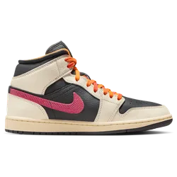 Mid Women's Sneakers - White - Size 5 - Mesh/Synthetic - White - Size: 5