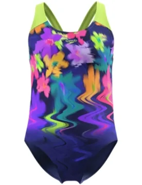 Print Splashback Damen Schwimmanzug, blau 140 - Speedo - FashionsVida