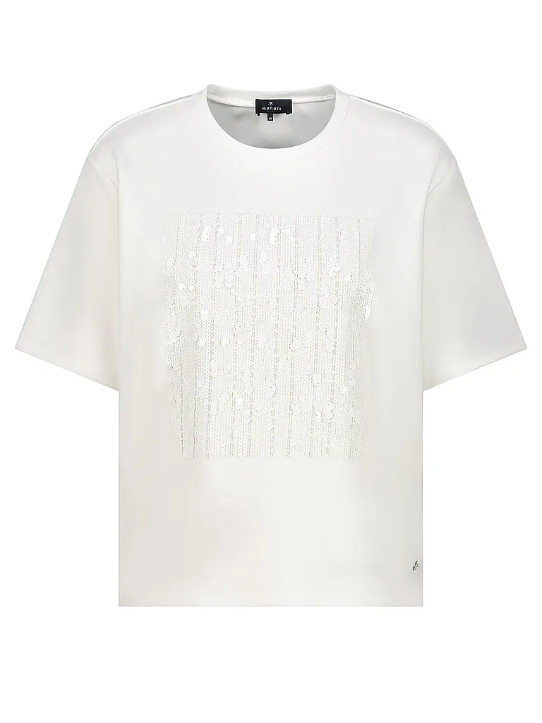 Monari T-Shirt bianco 44 - monari - FashionsVida