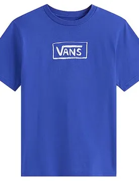 T-Shirts & Poloshirts On Canvas Ss Royal Eu M;Eu L;Eu Xl Male - Vans - FashionsVida