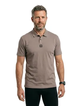 Hugo Polo à Manches Courtes Deabono D 10261766 Red Light / Pastel Brown L - Hugo Boss - FashionsVida