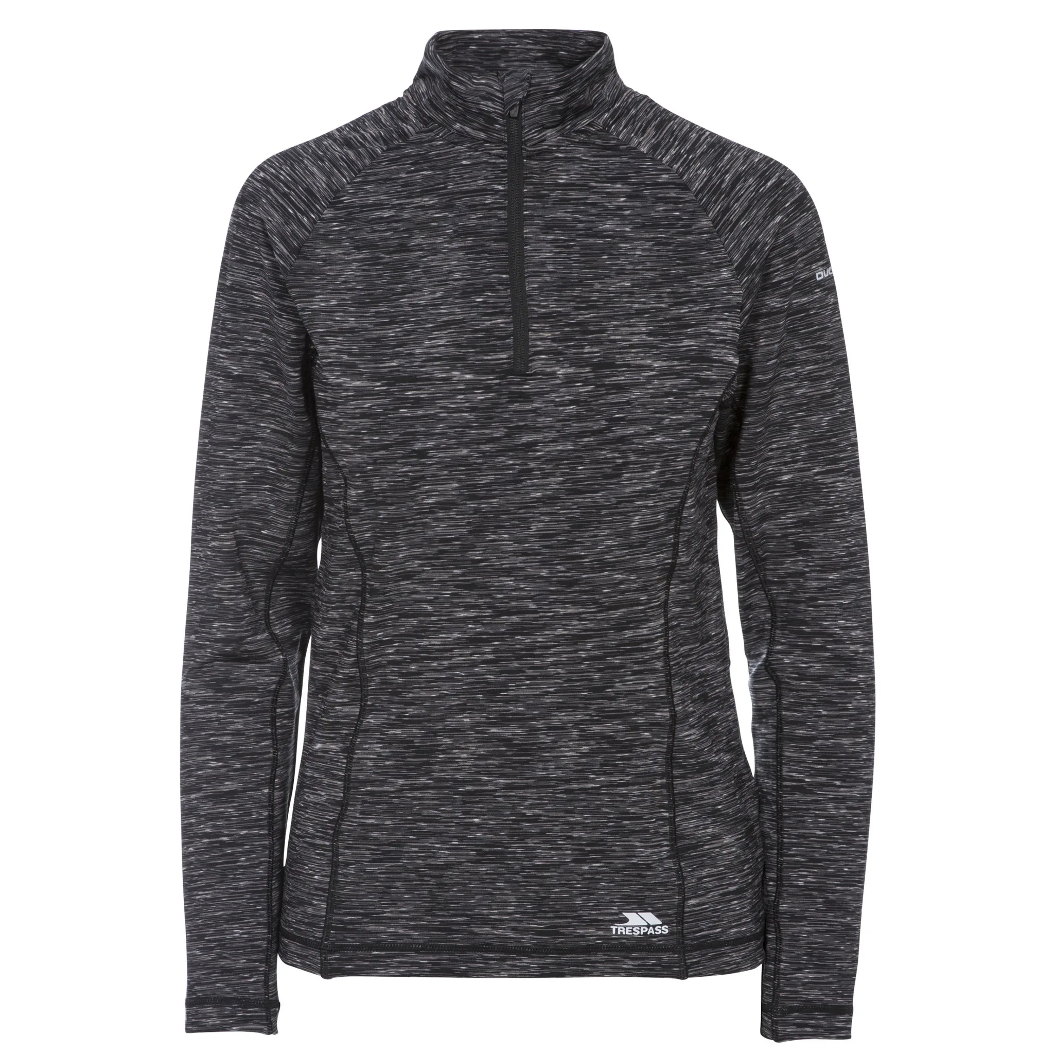 Womens/ladies Edith Active Top - Grey - Size Large - Trespass - FashionsVida