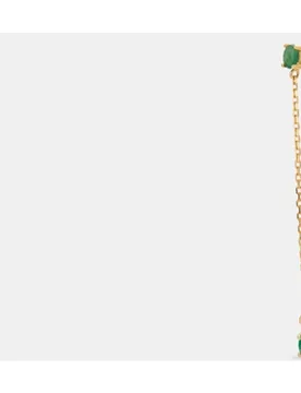 Pendientes de oro y esmeralda - El Corte Inglés - FashionsVida