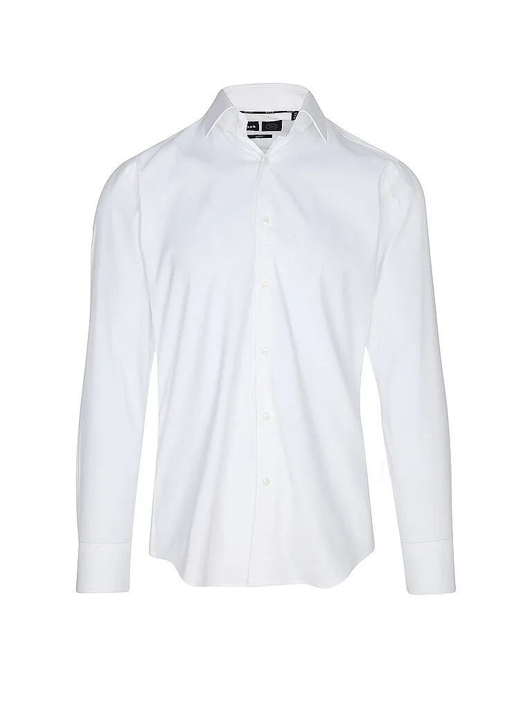 Camisa Slim Fit HANK blanco 44 - BOSS - FashionsVida