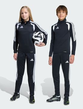 Pantaloni da allenamento Tiro26 League Slim 7-8A Black / White