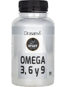 Capsules Omega 3-6-9 1000mg Sport Live 90 Unités