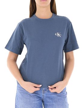 T-shirt girocollo BLU AVIO S