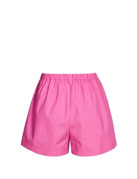 Short boxer James en coton Rose T3 Female