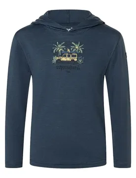 Felpa Con Cappuccio Tropicar Light Regular Fit Blueberry / Various 140 cm