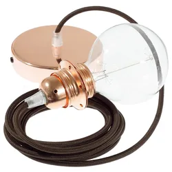 Cables Lampe Suspendue Pendel Pour Abat-jour Rm13 Diy 2 M Brown / Copper One Size