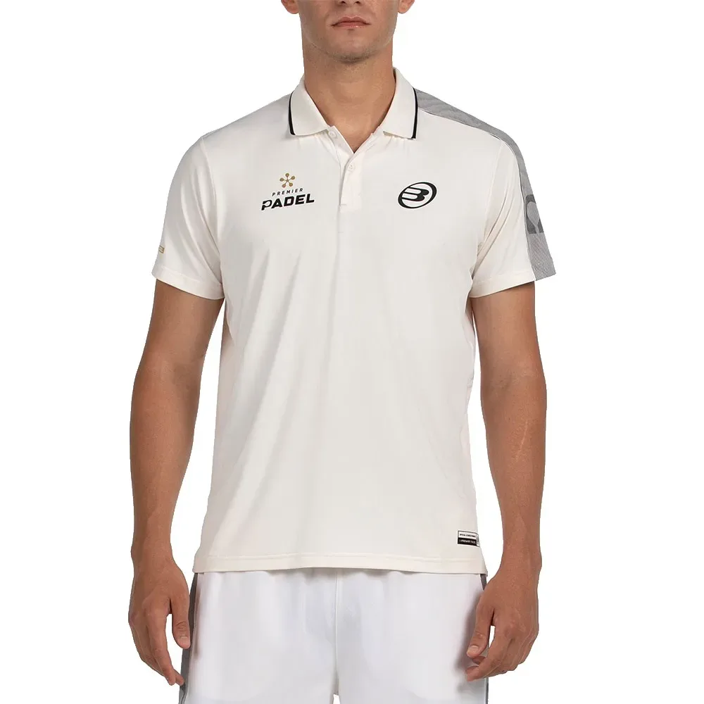 Patron Short Sleeve Polo Crudo M - Bullpadel - FashionsVida