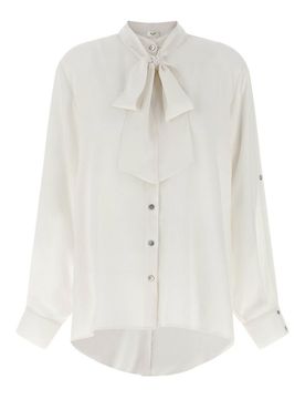 Camicia in crÃªpe De Chine