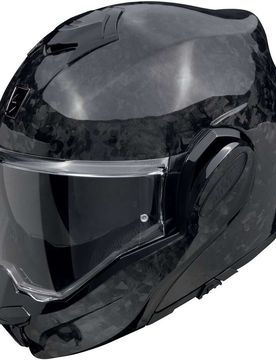 Casco Moto Modulare P/J EXO-TECH EVO ONYX CARBON SO taglia M