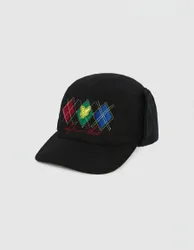 Men's Trapper Hat in Jet Black