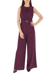 Jumpsuit smanicata BORDEAUX XS