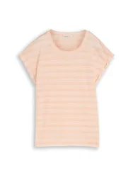 Fluent stripe T-shirt female