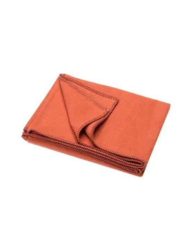 Tagesdecke - Plaid Sylt 140x200cm (Terracotta) orange baby - David Fussenegger - FashionsVida