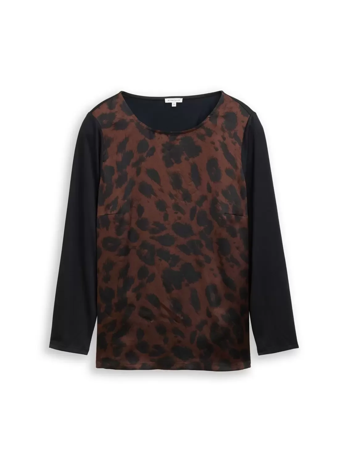 T-shirt fabric mix frontprint female - 48 - FashionsVida