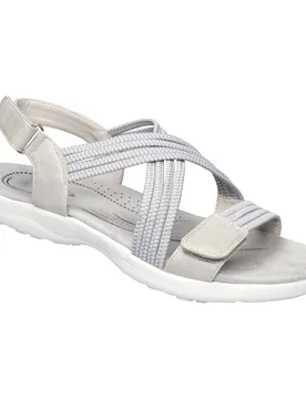 Aktiv-Klettsandale "Lara" 40 grau - wonderwalk - FashionsVida