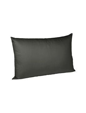 Satin-Kissenbezug Royal Uni 2-er 70x90cm (Anthrazit) grau baby